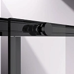Душевая дверь Vincea Slim-N VDS-4SN110CLB, 1100, черный, стекло прозрачное