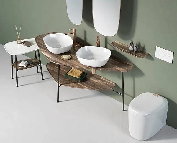 Накладная раковина VITRA Plural 7810B401-0016 45 см, белая матовая