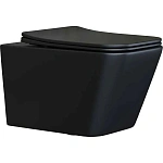 Унитаз подвесной Ceramica Nova Metric CN3007MB, черный матовый