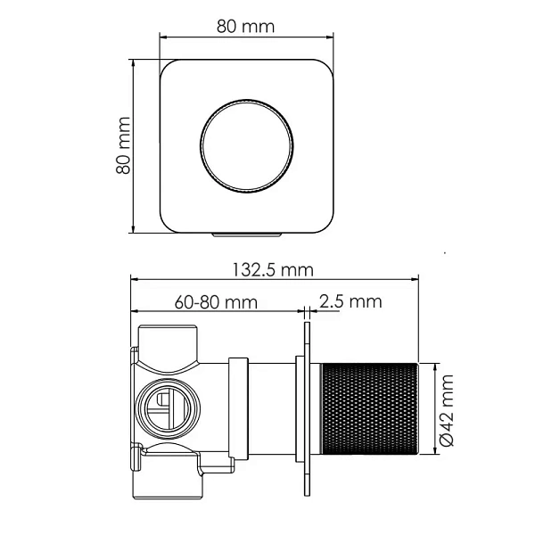 Дивертор WasserKRAFT Schunter A307
