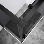 Душевой уголок Vincea Slim-N VSR-4SN8011CGB, 1100*800, хром, стекло тонированное