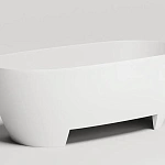Ванна из искусственного камня Salini Sofia Light S-Sense 165х75, белая глянцевая, 103611G