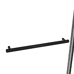 Душевая дверь Vincea Slim Soft VDS-1SS140CLB, 1400, черный, стекло прозрачное