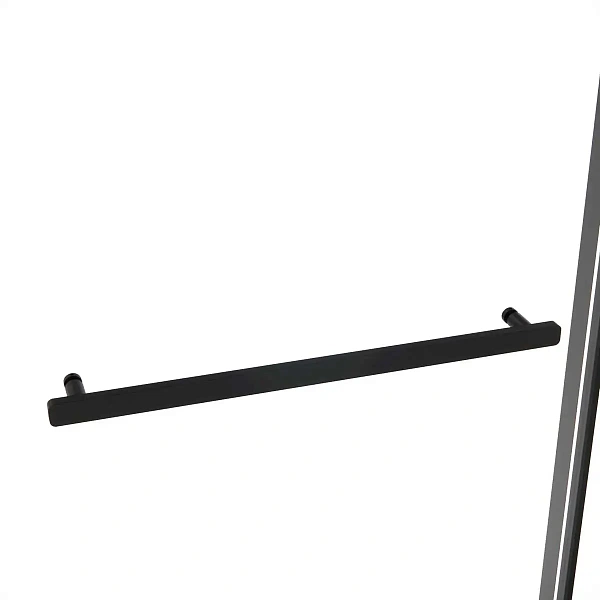 Душевая дверь Vincea Slim Soft VDS-1SS140CLB, 1400, черный, стекло прозрачное