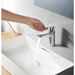 Смеситель для раковины Kludi Zenta SL 482980565 с донным клапаном
