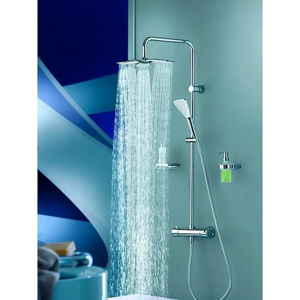 Душевая система с термостатом Kludi Fizz Dual Shower System 6709605-00