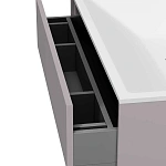 M50AFHX0803EGM Inspire V2.0, База под раковину, подвесная, 80 см, 3 ящика, push-to-open, элегантный