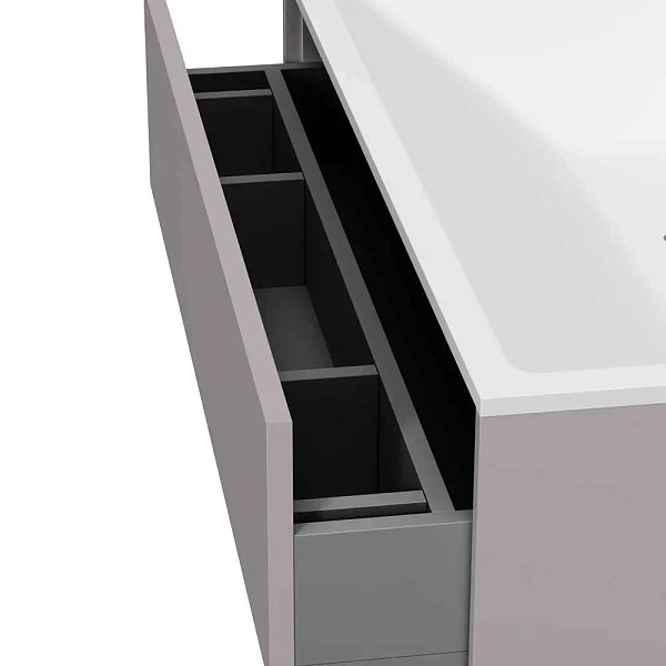 M50AFHX0803EGM Inspire V2.0, База под раковину, подвесная, 80 см, 3 ящика, push-to-open, элегантный