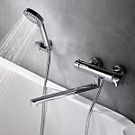 Смеситель для ванны с длинным изливом WasserKRAFT Berkel 4802L с душем