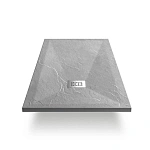 Поддон для душа из искусственного камня Vincea VST-4SR9010G, 1000*900*25, серый