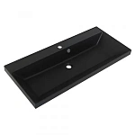Раковина из искусственного камня BelBagno BB1000/450-LV-ART-AST-NERO, 100 см