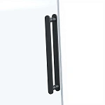 Душевая дверь Vincea Como Soft VDS-1CS140CLB, 1400, черный, стекло прозрачное