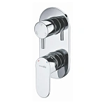 Встраиваемый смеситель для ванны и душа WasserKRAFT Dinkel 5871