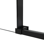 Душевая дверь Vincea Slim Soft VDS-1SS140CLB, 1400, черный, стекло прозрачное