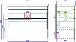Тумба под раковину Aqwella Fargo FRG0110DB, 100 см, дуб балтийский