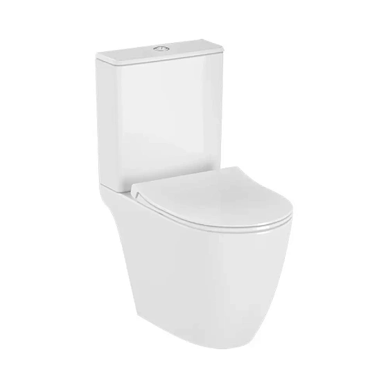 Унитаз-компакт VITRA Sento open back 9830B003-7204 безободковый