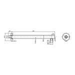 Душевой комплект Vincea Inspire VSFW-3I21MT2RMB встраиваемый, термостатический, двухрежимный, черный