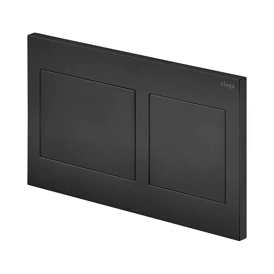 Кнопка смыва Viega Prevista Visign for Style 21, 801724 матовый черный