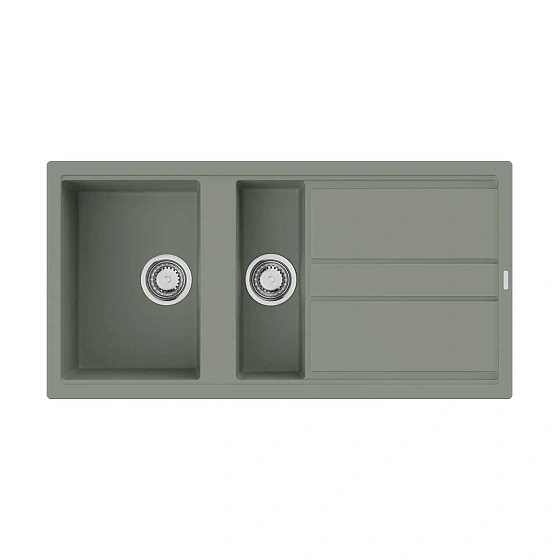 Omoikiri Kitagawa 100-2-WG Artceramic/wind green