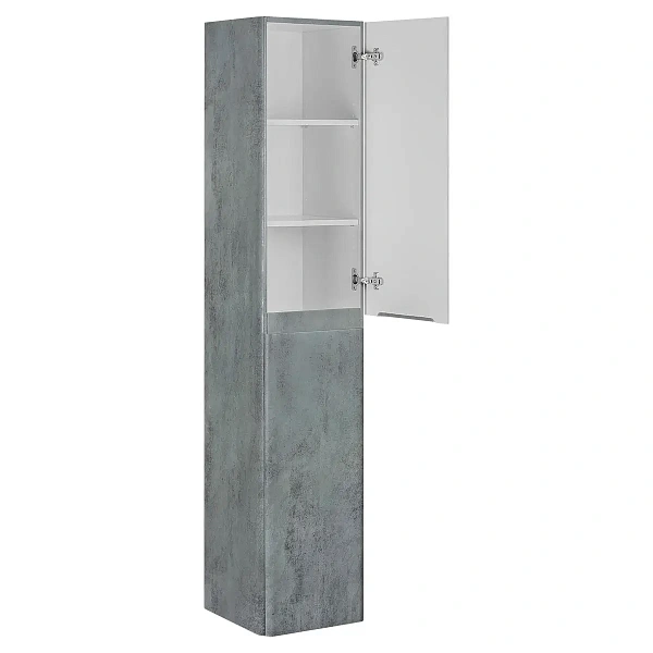 Шкаф-пенал Vincea Vico VSC-2V170BT подвесной, 1700*350*350, Beton
