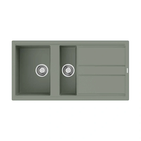 Omoikiri Kitagawa 100-2-WG Artceramic/wind green