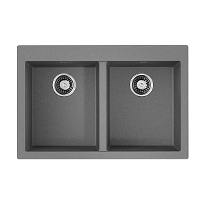 Omoikiri Bosen 80-2-GR Tetogranit/leningrad grey