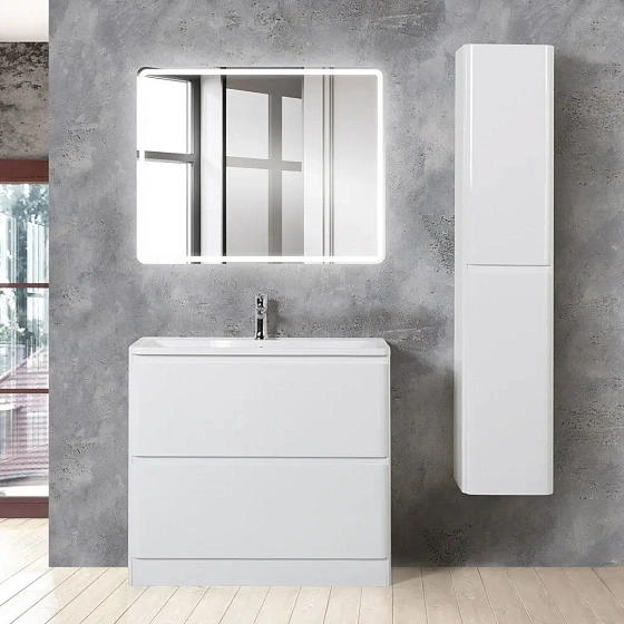 Тумба под раковину напольная BelBagno ALBANO-900-2C-PIA-BL, 90 см