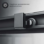 W93G-404-120280-BT Gem S Twin Slide 120x80. Душевое ограждение,120x80, профиль черный мат., стекло п