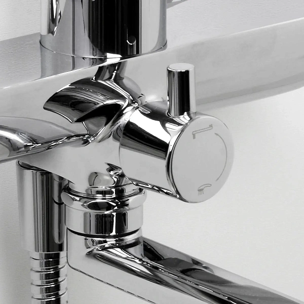 Смеситель для ванны с длинным изливом WasserKRAFT Lippe 4502L с душем