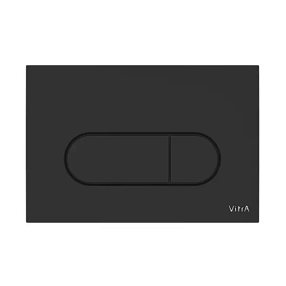 Кнопка смыва VITRA Root Round 740-2211, матовый черный