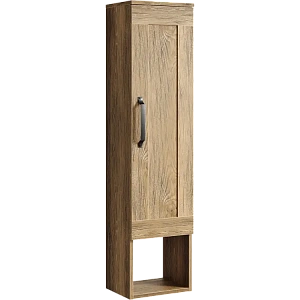 Шкаф-пенал подвесной Aqwella Craft CRF0503DB, 30.8 см, дуб балтийский