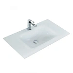 Стеклянная раковина BelBagno BB910/465-LV-VTR-BL, 91 см