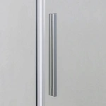 Душевой уголок Vincea Slim-U VSS-2SU8010CLB, 1000*800, м.черный, стекло прозрачное