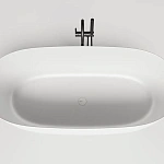 Ванна из искусственного камня Salini Sofia Light S-Sense 165х75, белая глянцевая, 103611G