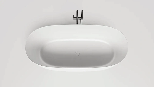 Ванна из искусственного камня Salini Sofia Light S-Sense 165х75, белая глянцевая, 103611G