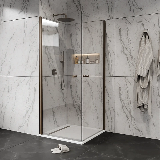 Душевой уголок Santerika 90x90 SANU.SD1.BR.90х90