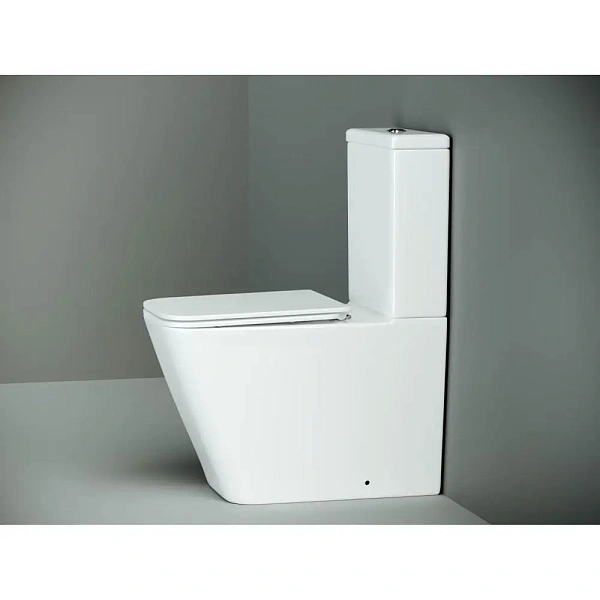 Унитаз-компакт Ceramica Nova Cubic CN1803 безободковый