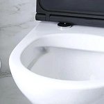 Унитаз подвесной AM.PM Gem FlashClean C901700SCmb безободковый