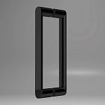 Душевой уголок Vincea Dice VSR-4D1011CLB, 1100*1000, черный, стекло прозрачное