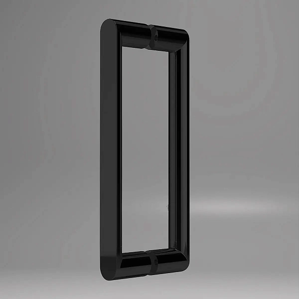 Душевой уголок Vincea Dice VSR-4D1011CLB, 1100*1000, черный, стекло прозрачное