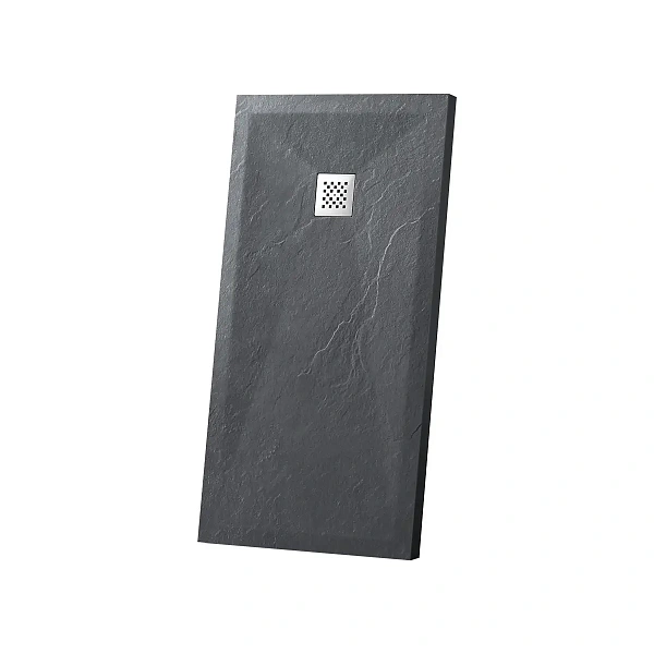 Поддон для душа из искусственного камня Vincea VST-4SR1012A,1200*1000*25, антрацит