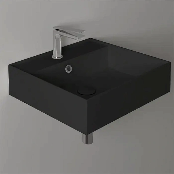 Раковина Simas Agile AG51 nero matt*1 51 см, черная матовая
