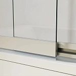 Душевая шторка на ванну Vincea VSB-1E100CG, 1000*1450, хром, стекло тонированное