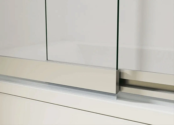 Душевая шторка на ванну Vincea VSB-1E100CG, 1000*1450, хром, стекло тонированное
