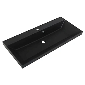 Раковина из искусственного камня BelBagno BB800/450-LV-ART-AST-NERO, 80 см