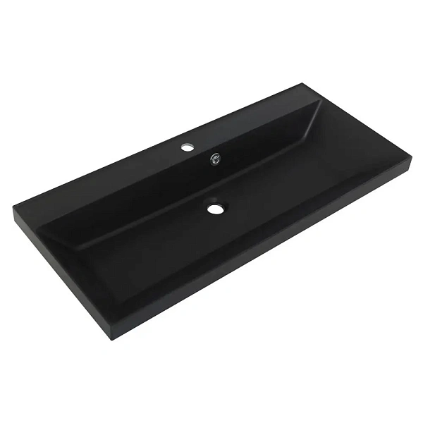 Раковина из искусственного камня BelBagno BB800/450-LV-ART-AST-NERO, 80 см
