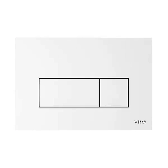 Кнопка смыва VITRA Root Square 740-2300, глянцевый белый