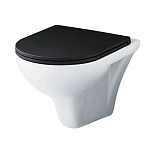 Унитаз подвесной AM.PM Gem FlashClean C901700SCmb безободковый