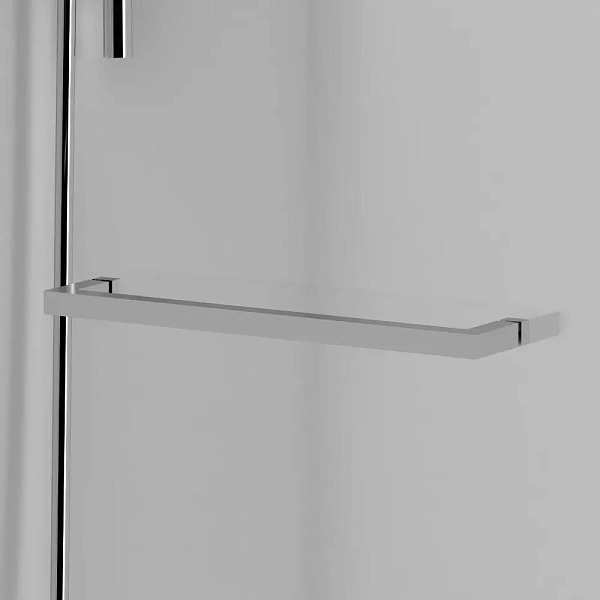 Стеклянная шторка для ванны Damixa Skyline 80х140 см, DX35WBS-D7W1-150MT