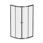 W88G-205-090BT64 X-Joy Twin Slide,  Душевое ограждение без  поддона, 90x90, профиль черный